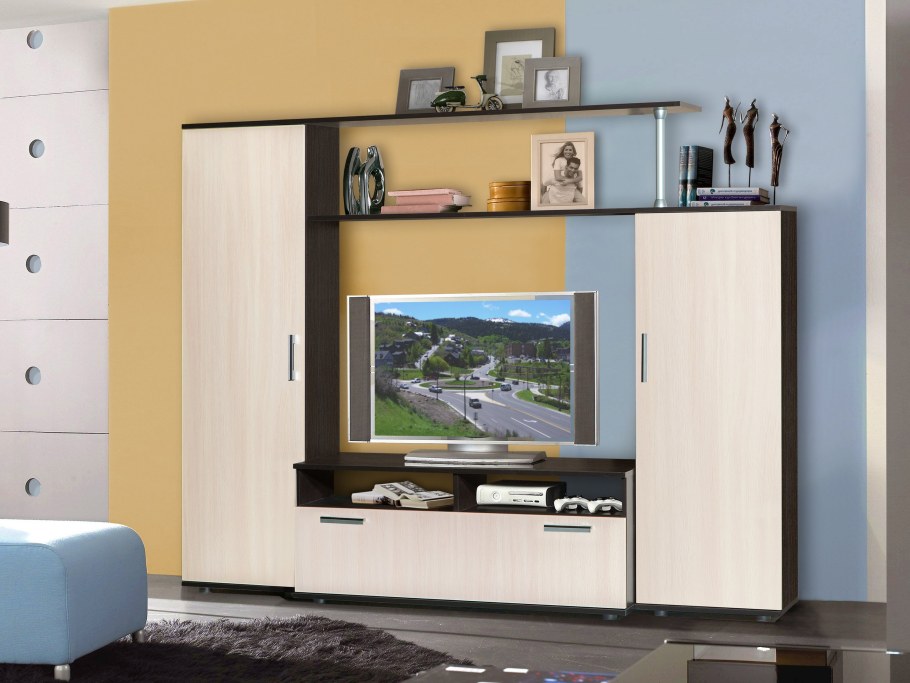 Стенка Флокс 1 мебель Маркет