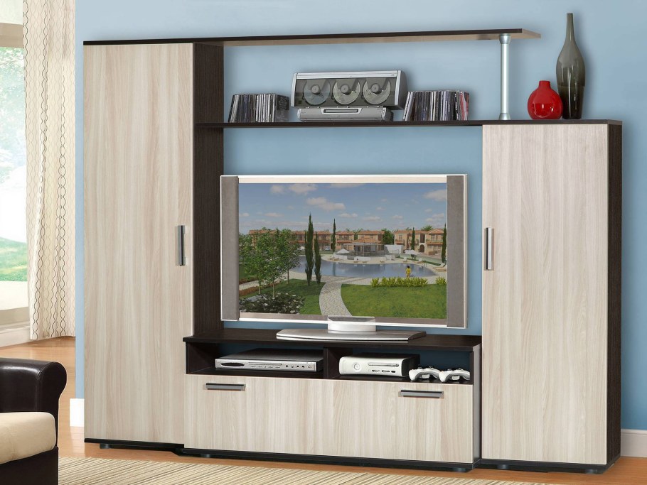 Стенка Флокс-1 (венге/дуб молочный)