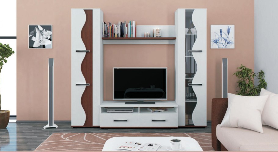 Стенки в зал современные маленькие