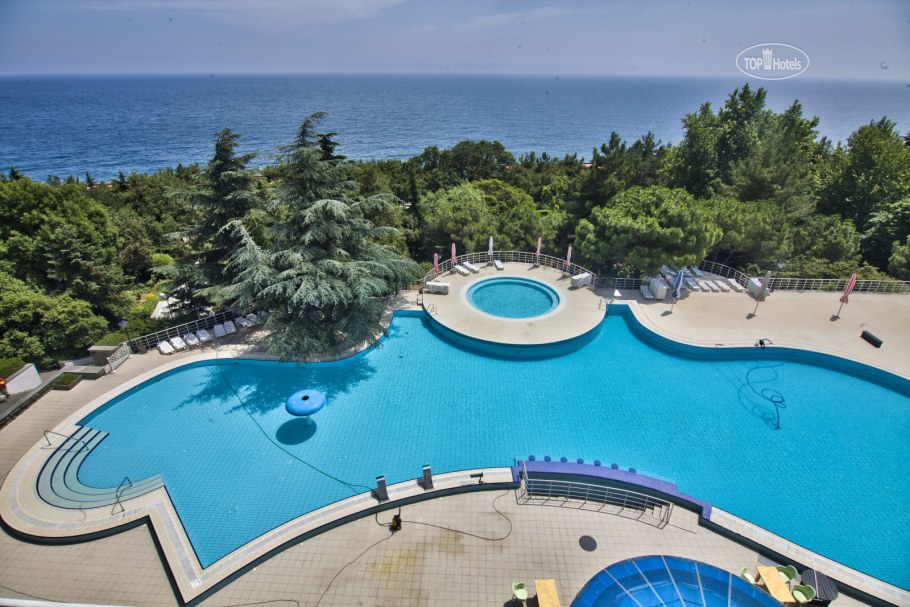 Открытый бассейн в Ялте СССР