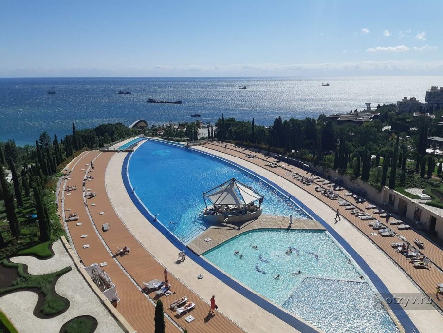 Открытый бассейн в Ялте СССР