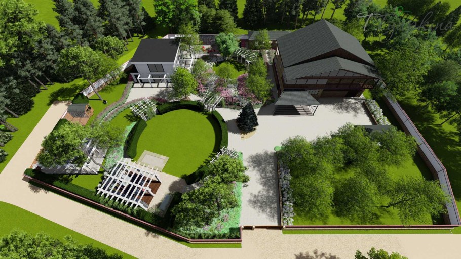 Схема участка 10 соток 25х40