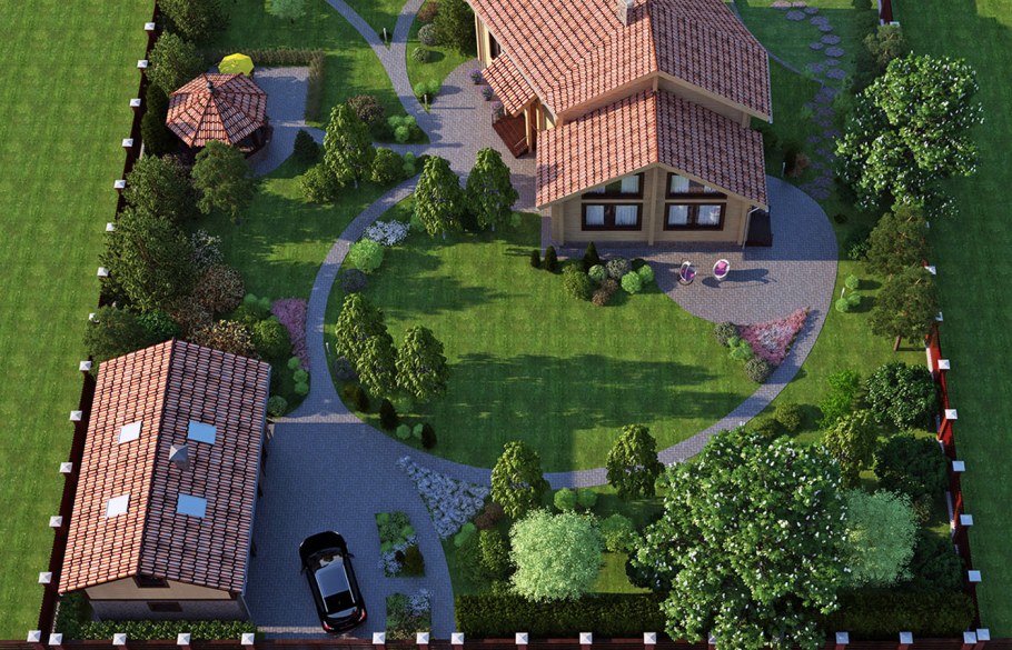 Дендроплан участка 20 соток