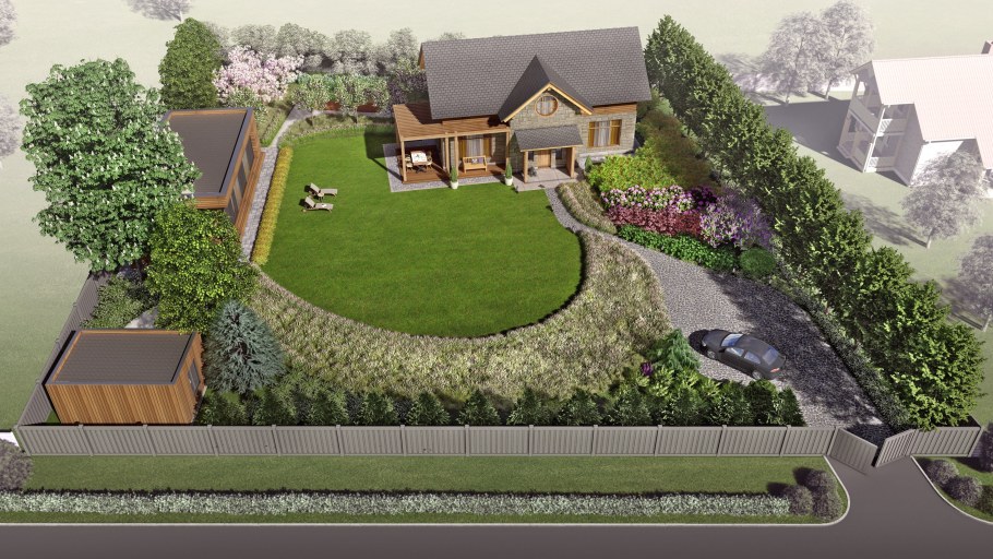 Дендроплан участка 25 соток