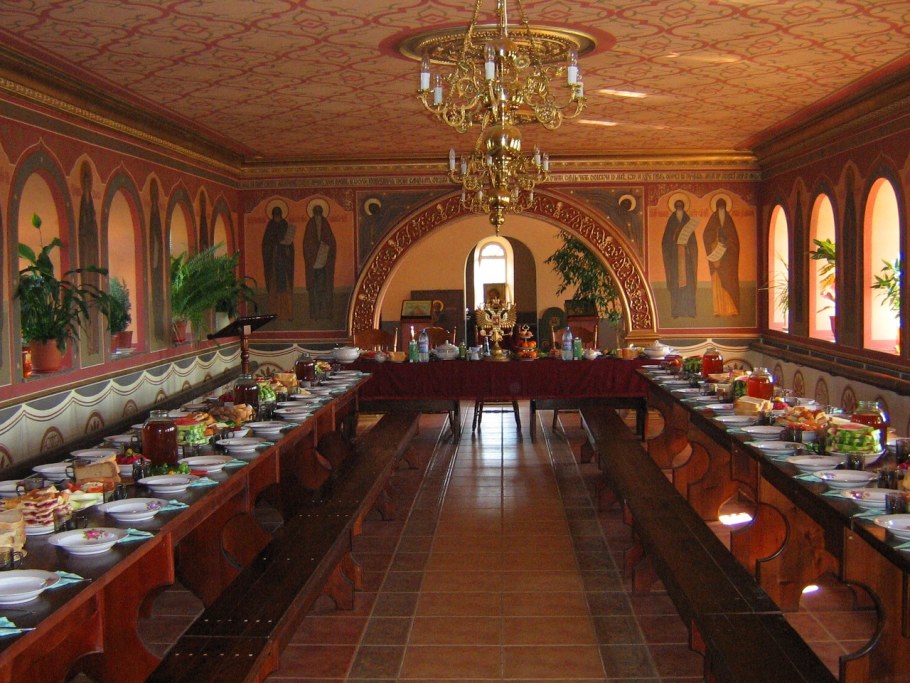 Трапезная монастыря Галла Швейцария