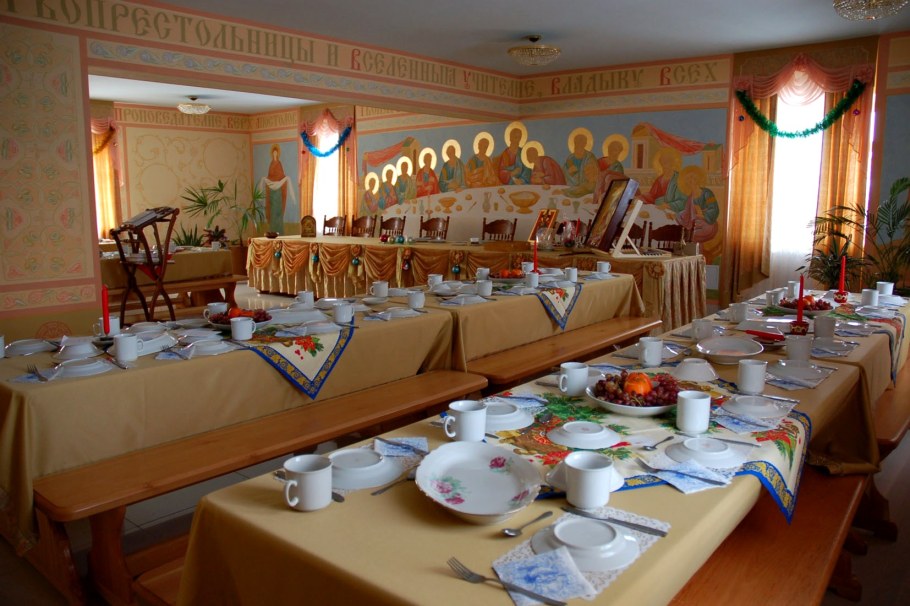 Монастырская трапезная Тобольск
