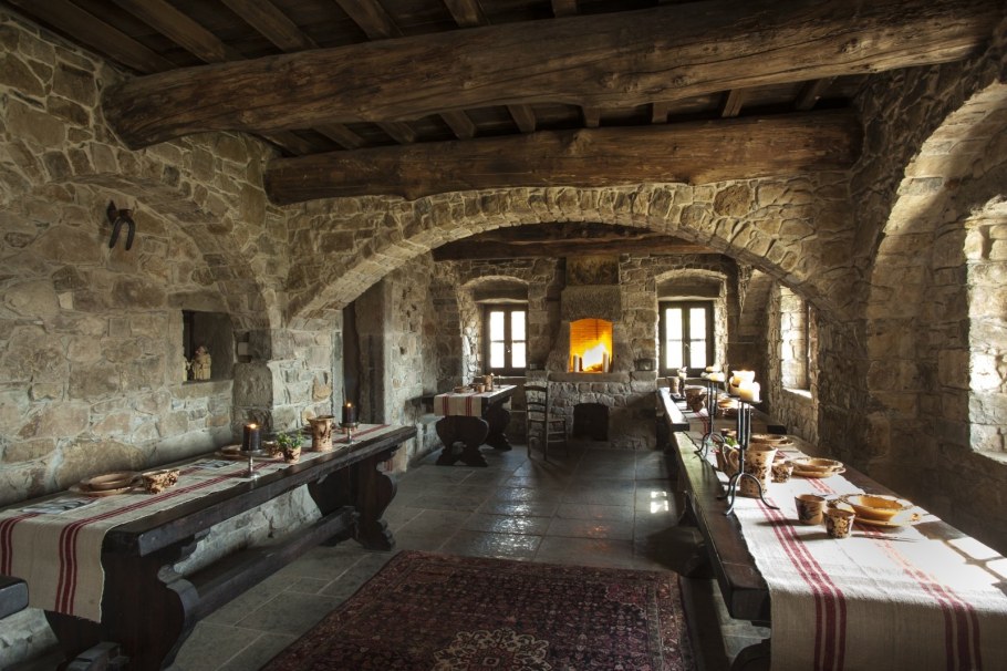 Оравский замок внутри