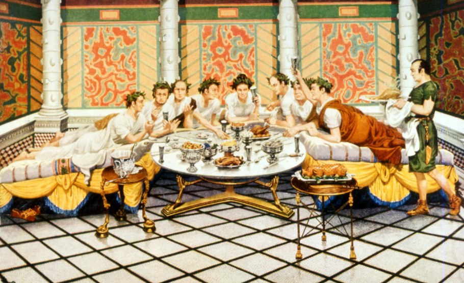 Пир в древней Греции