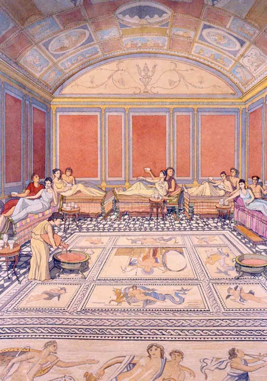 Триклиний в древнем Риме