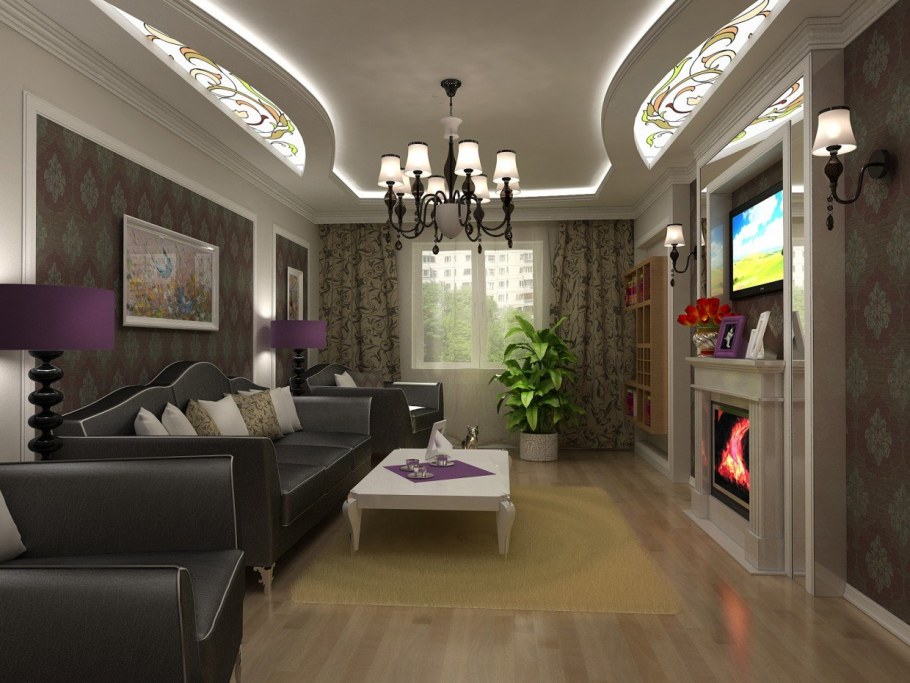 Гостиная в хрущевке