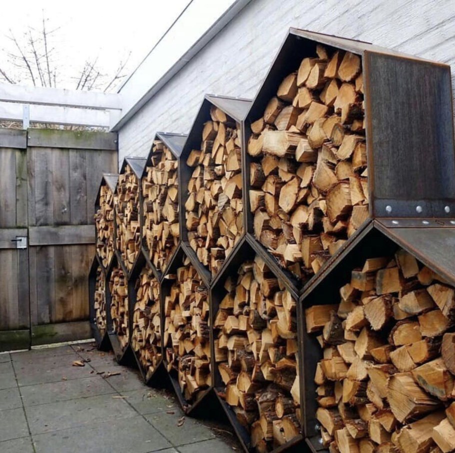 Дровница Садовая Honeycomb