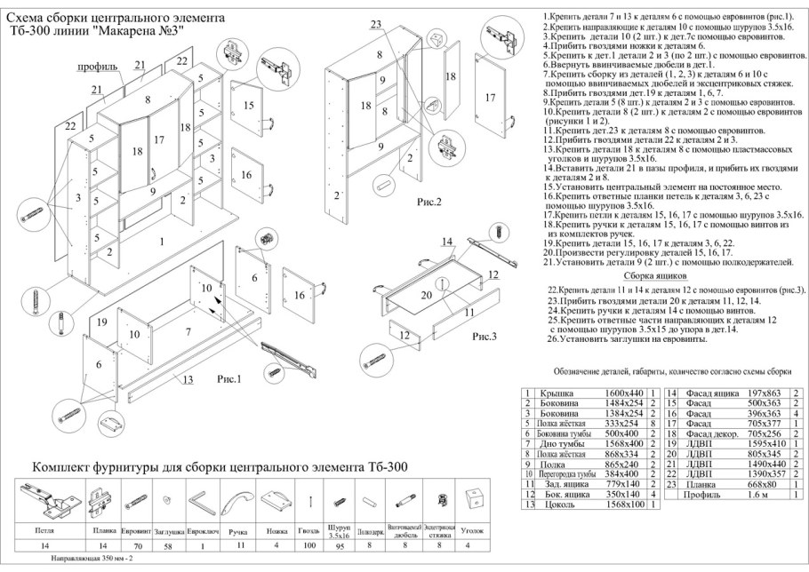 Кровать Афродита 90 OPEX сборка