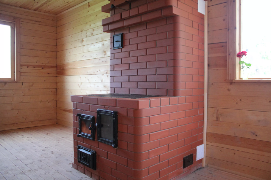 Отопительная печь шведка