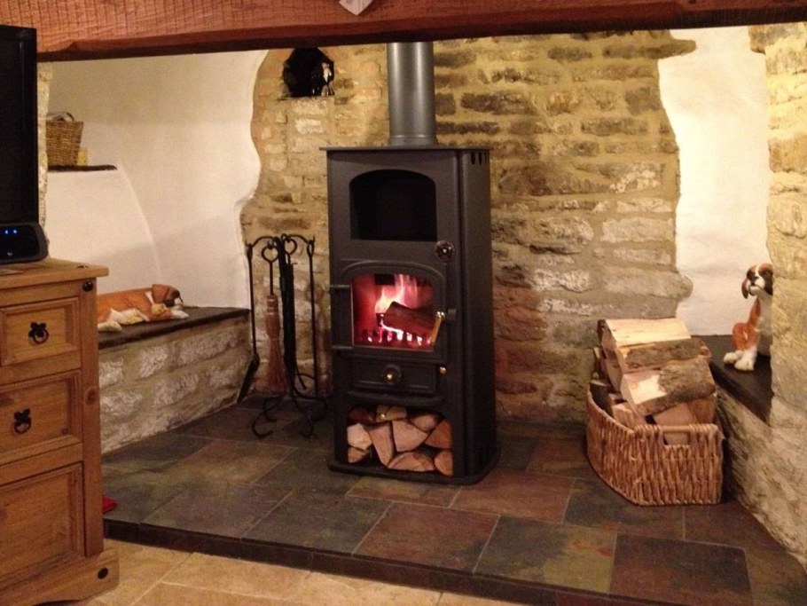 Отопительно-варочная печь из кирпича