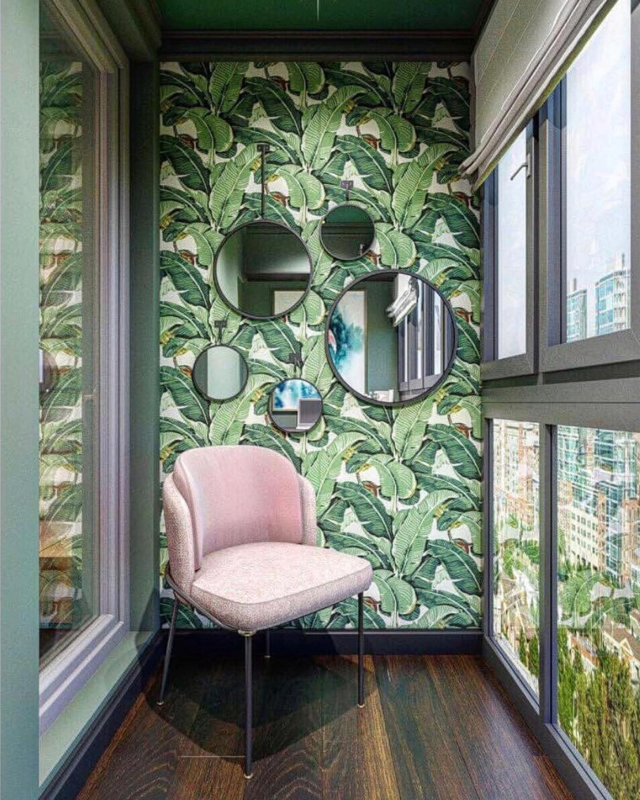 Декорация балкона