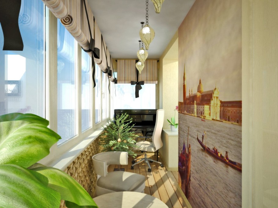 Фотообои балкон