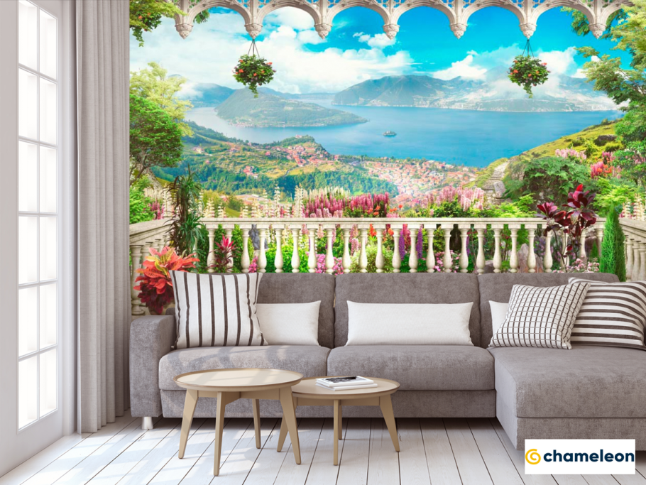 Фотообои балкон