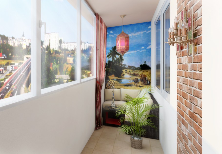 Панно на балкон