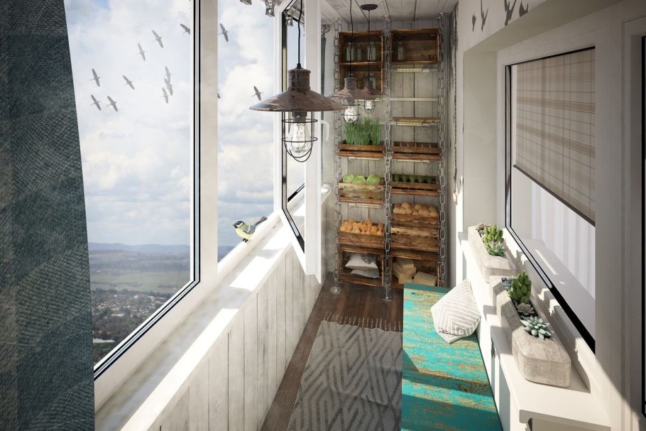 Мини балкон