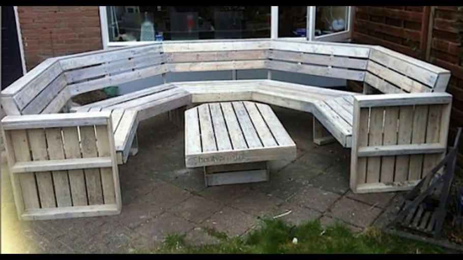 Изделия из паллет для дачи