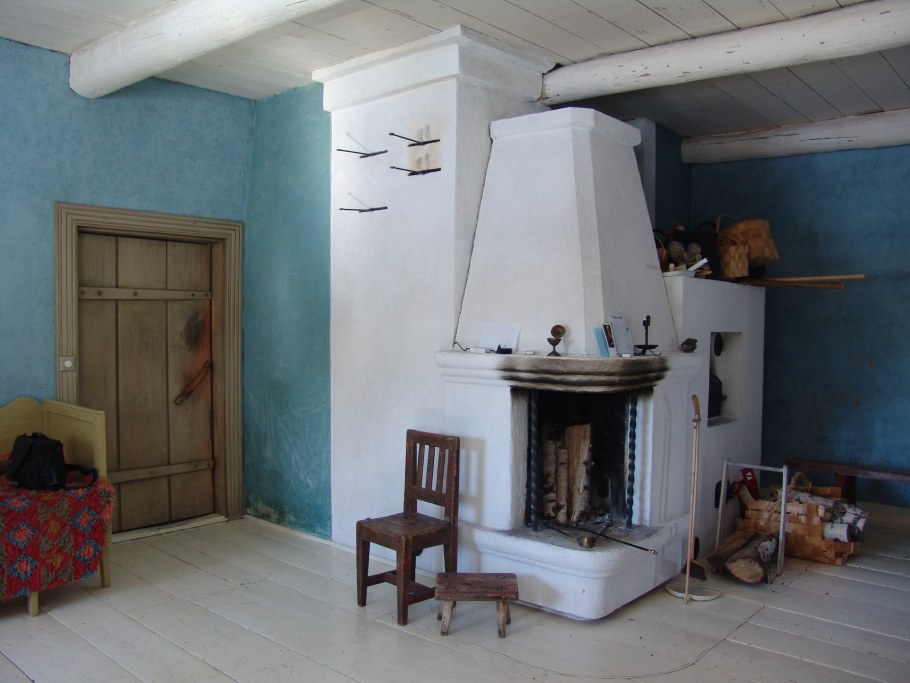 Деревенский домик интерьер