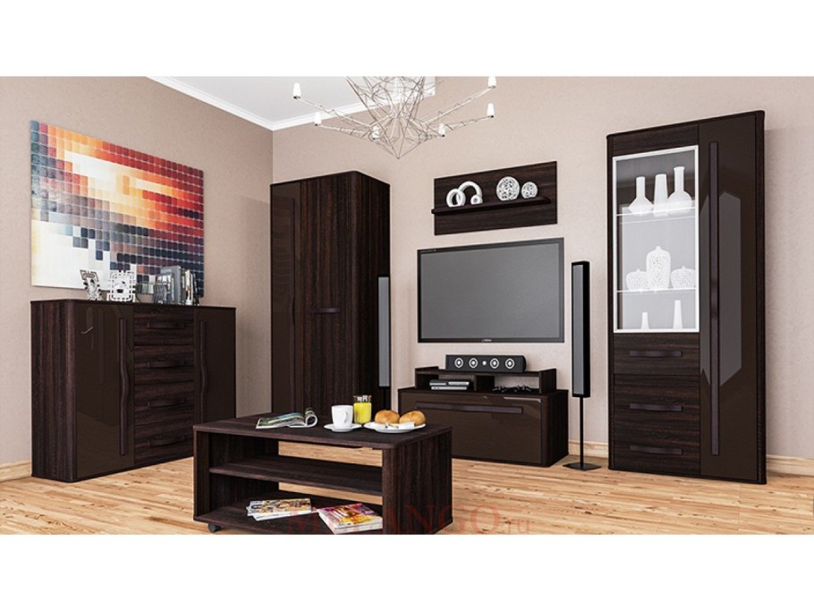 Гостиная Бергамо Браво мебель модульная