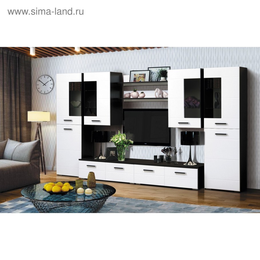 Гостиная Грация 1.1 модульная