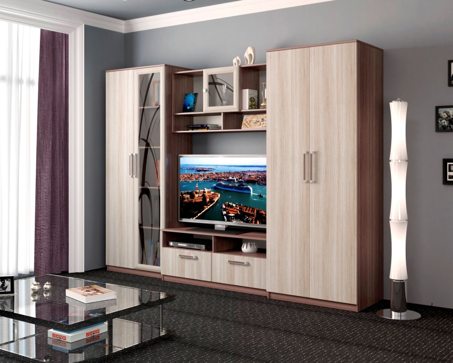 Гостиная Мадрид Браво мебель