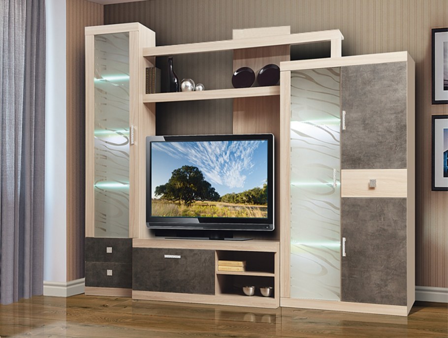 Спальный гарнитур белый жемчуг Браво мебель