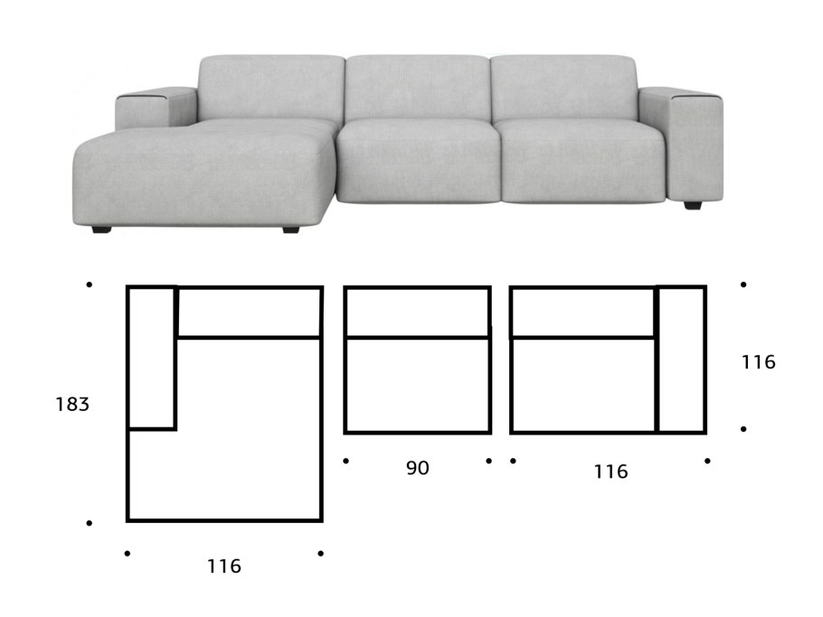 Мебель 2д план архикад