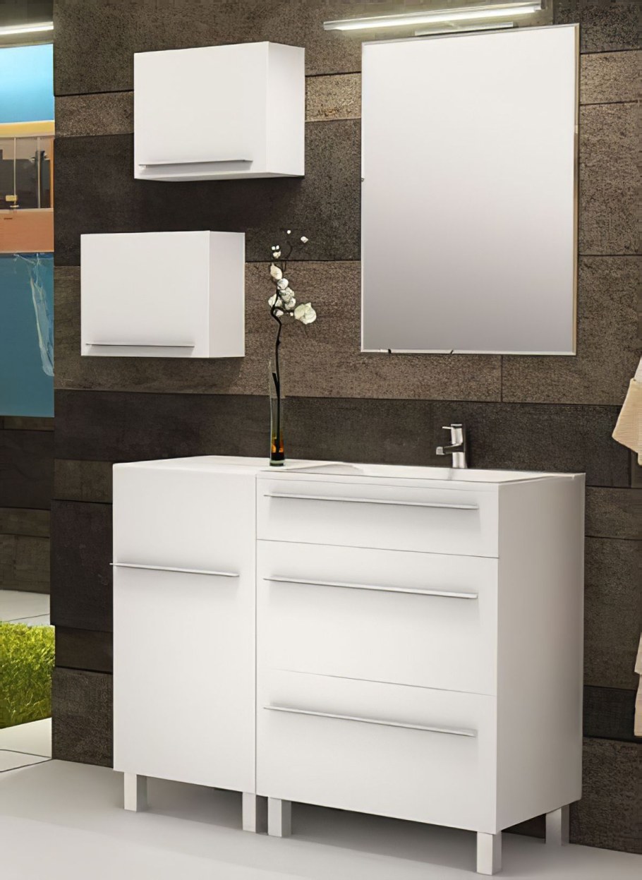 Тумба с раковиной Corozo Айрон