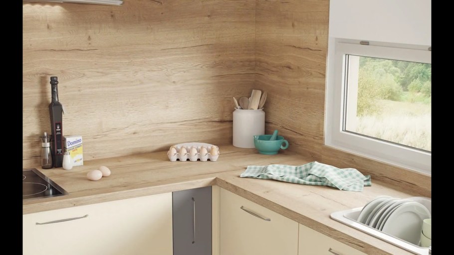 Кухня дуб Галифакс натуральный