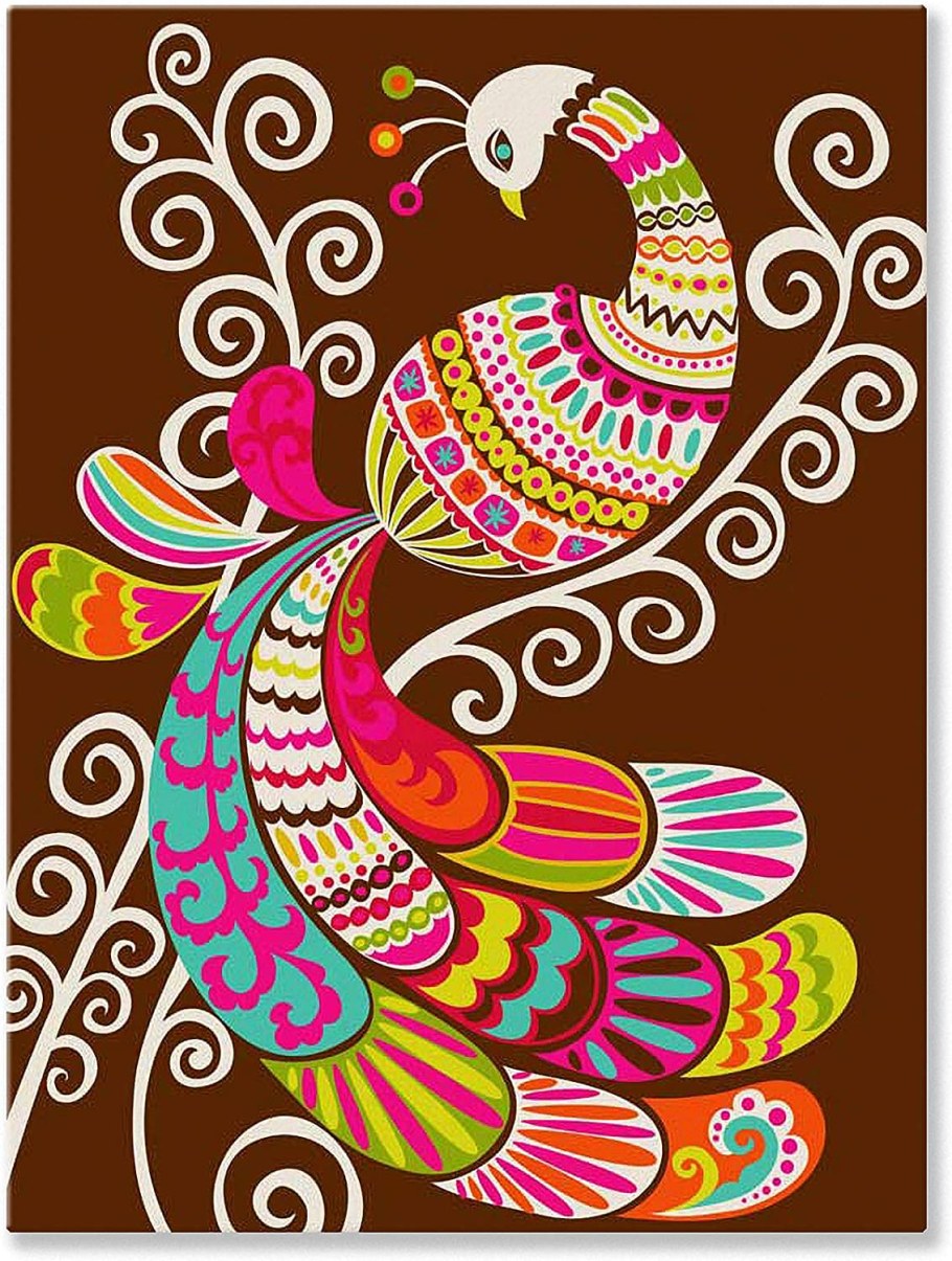 Декоративное рисование птиц