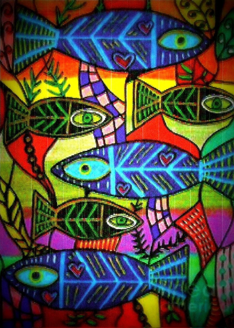 Стилизованные рыбки