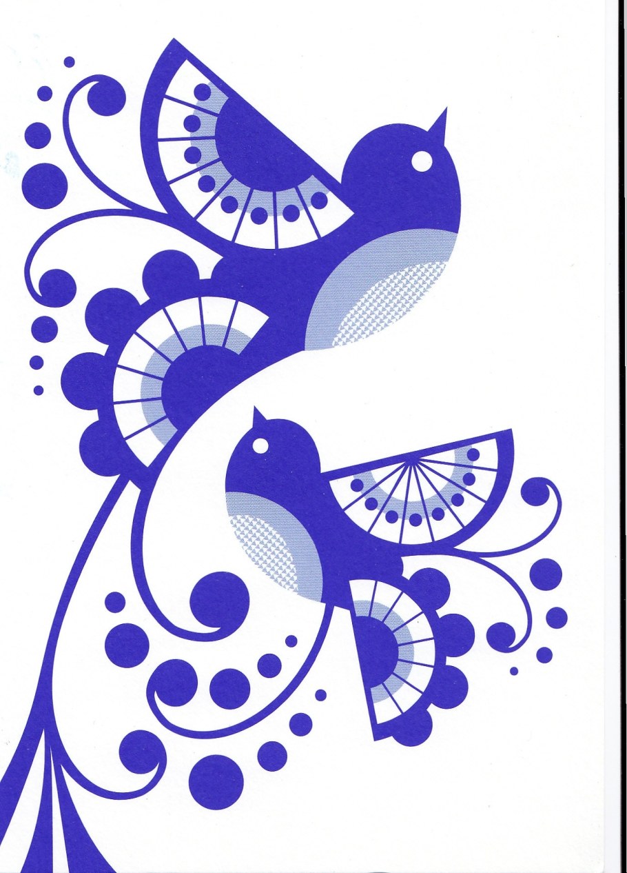 Орнамент птицы