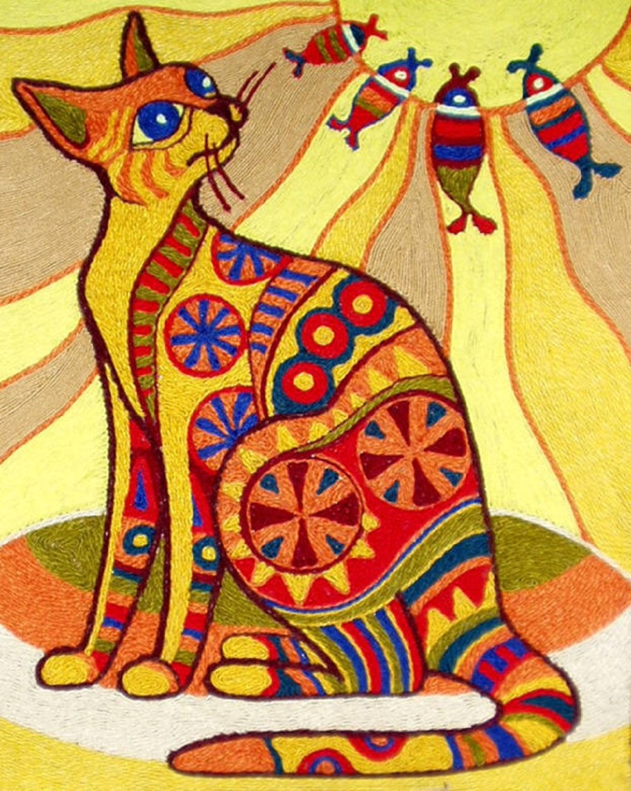 Ниткография Сова