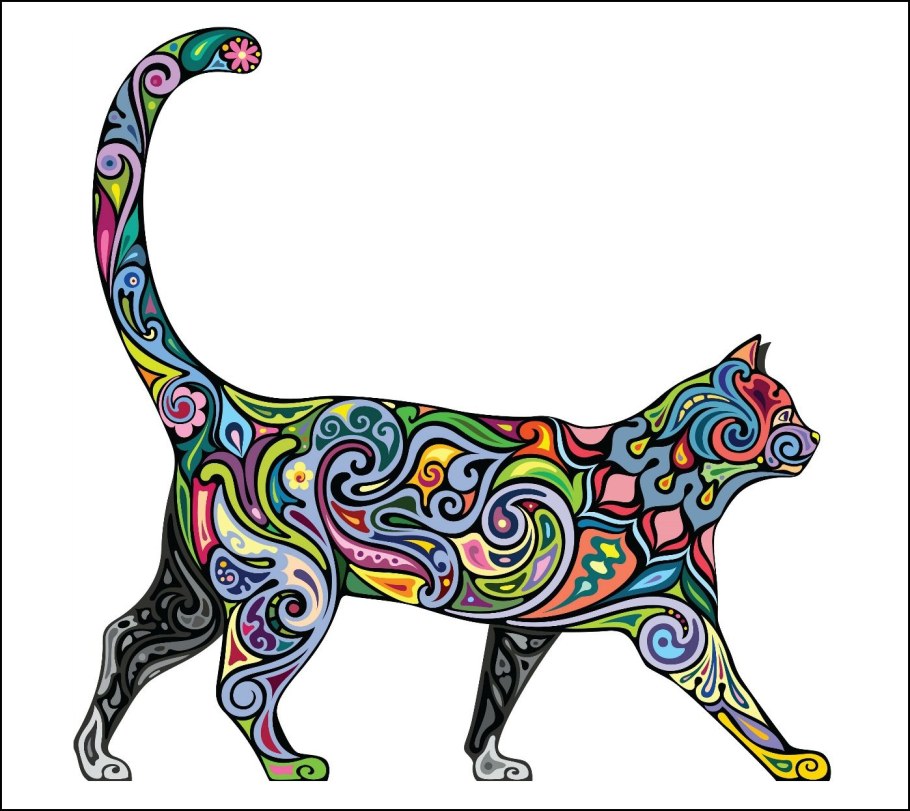 Стилизованные образы животных