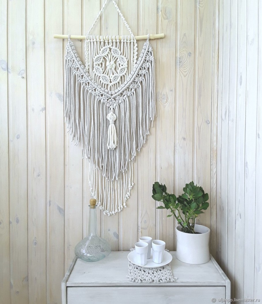 Панно макраме