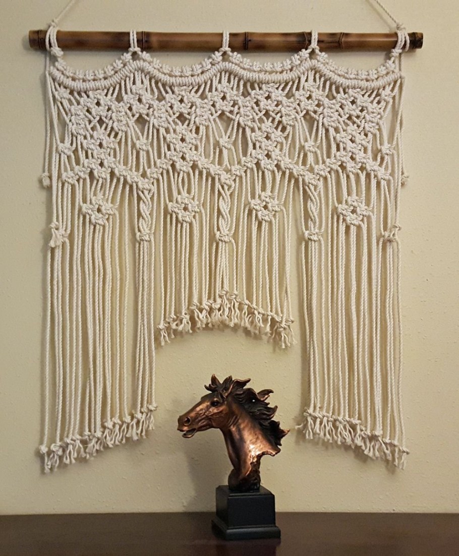 Гобелен макраме на стену