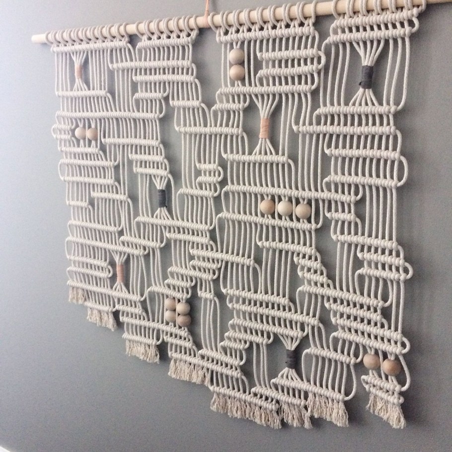 Панно из веревки на стену