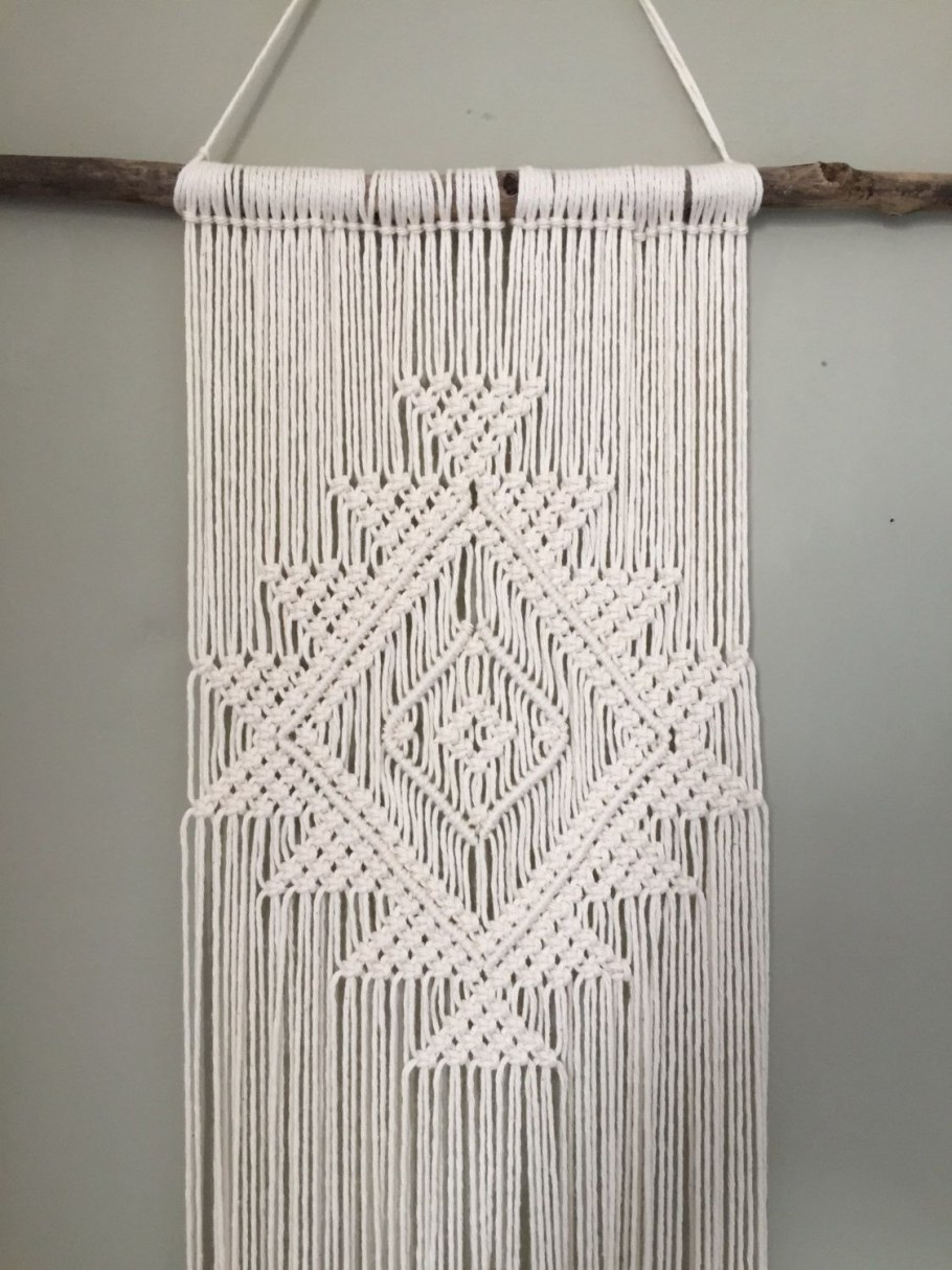 Панно макраме мастер класс