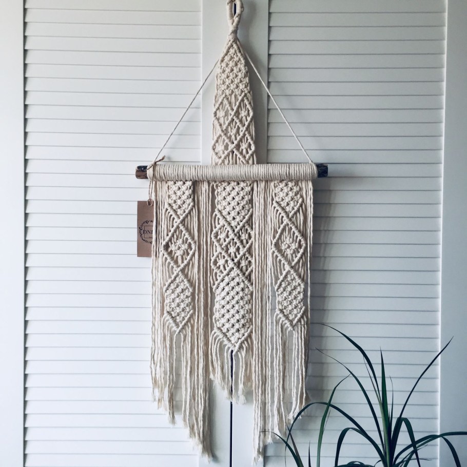 Макраме современное панно