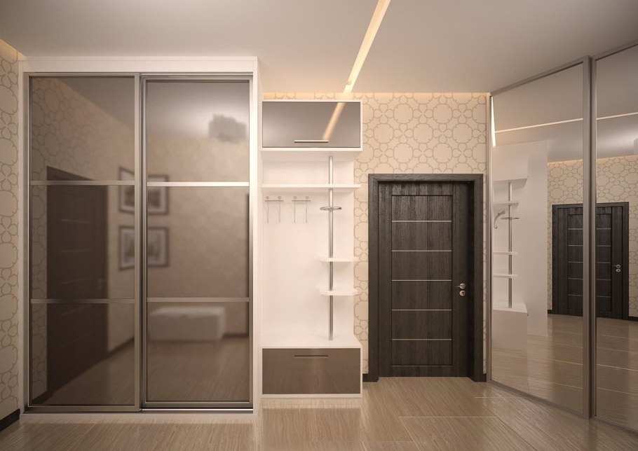 Встроенный шкаф-купе в прихожую