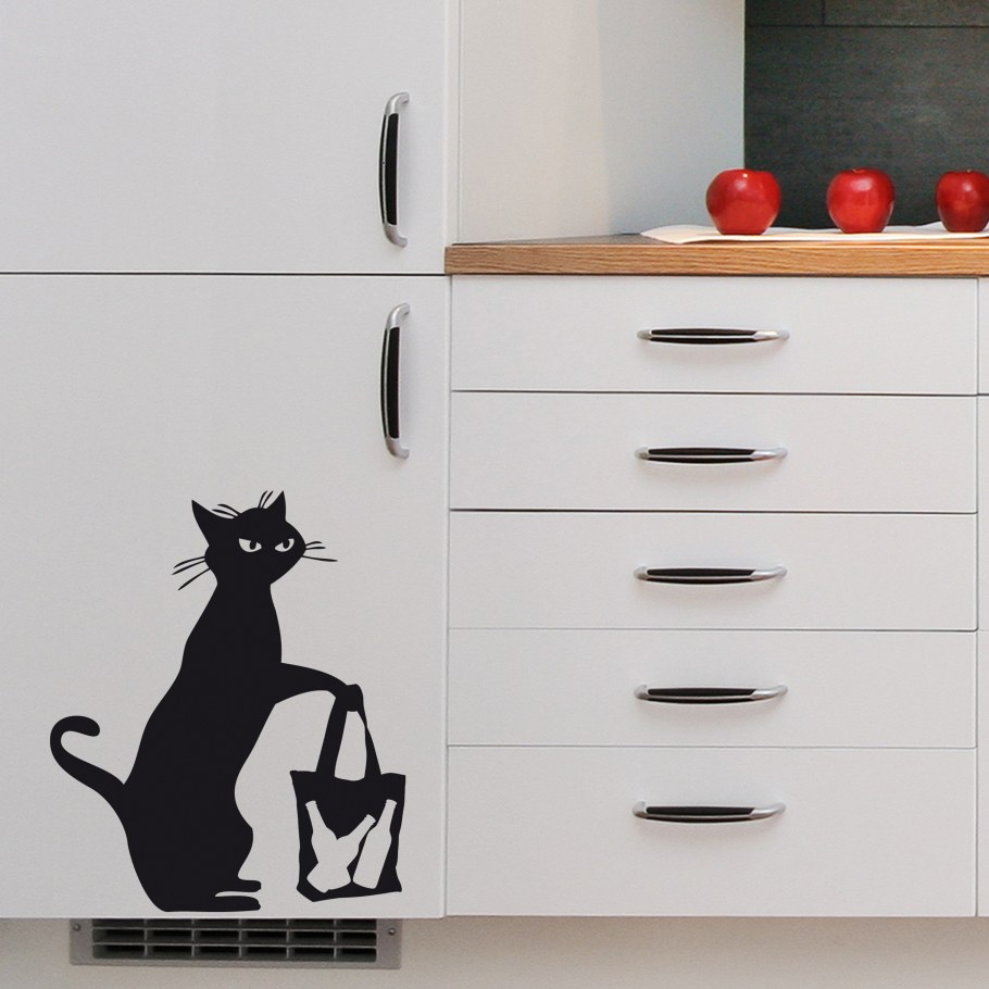 Интерьерные наклейки на шкаф