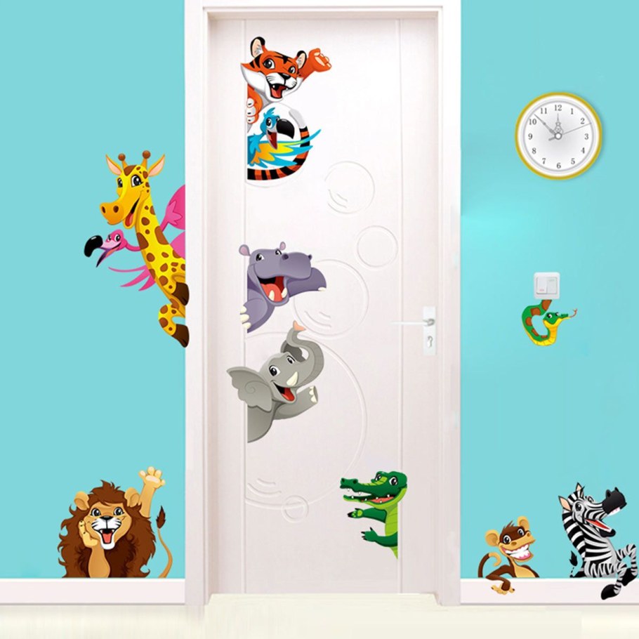 Интерьерные наклейки на шкаф