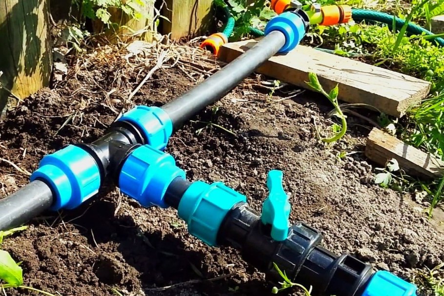 Капельный полив из трубы ПНД 20 мм