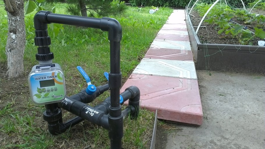 Система водоснабжения из труб ПНД