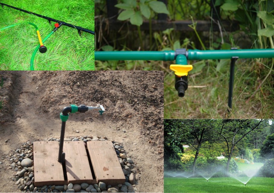 Полипропиленовый водопровод на даче