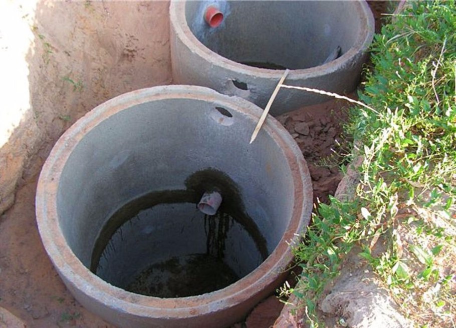 Выгребная яма из бочки 200 л