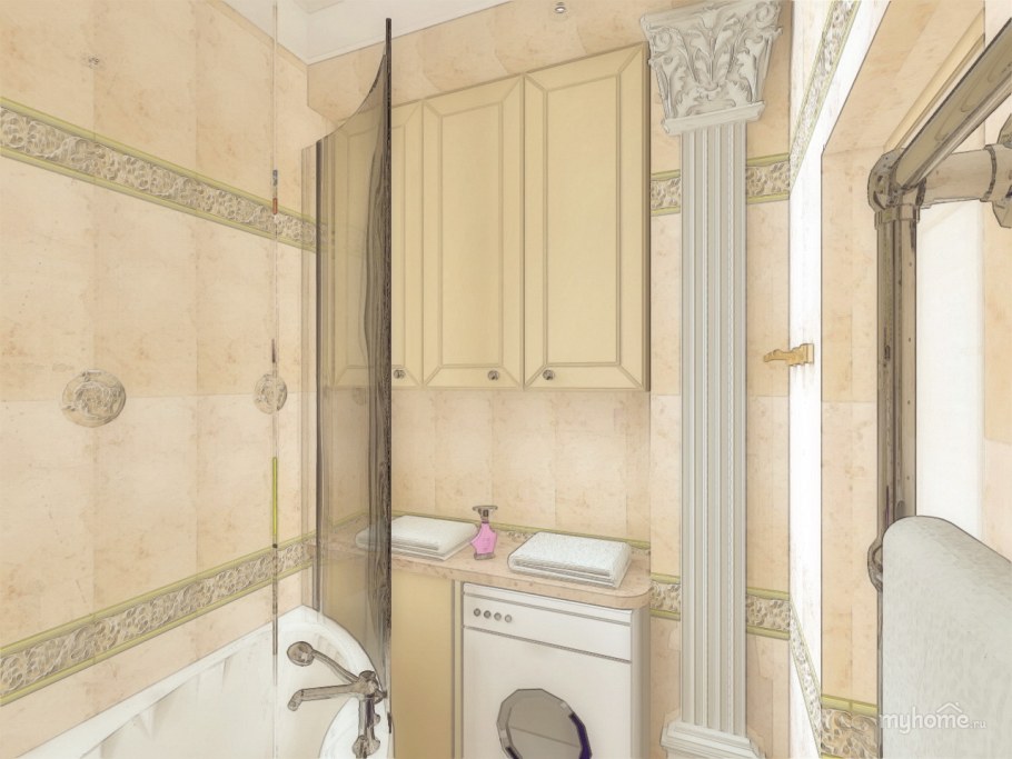 Ванная комната в сталинке